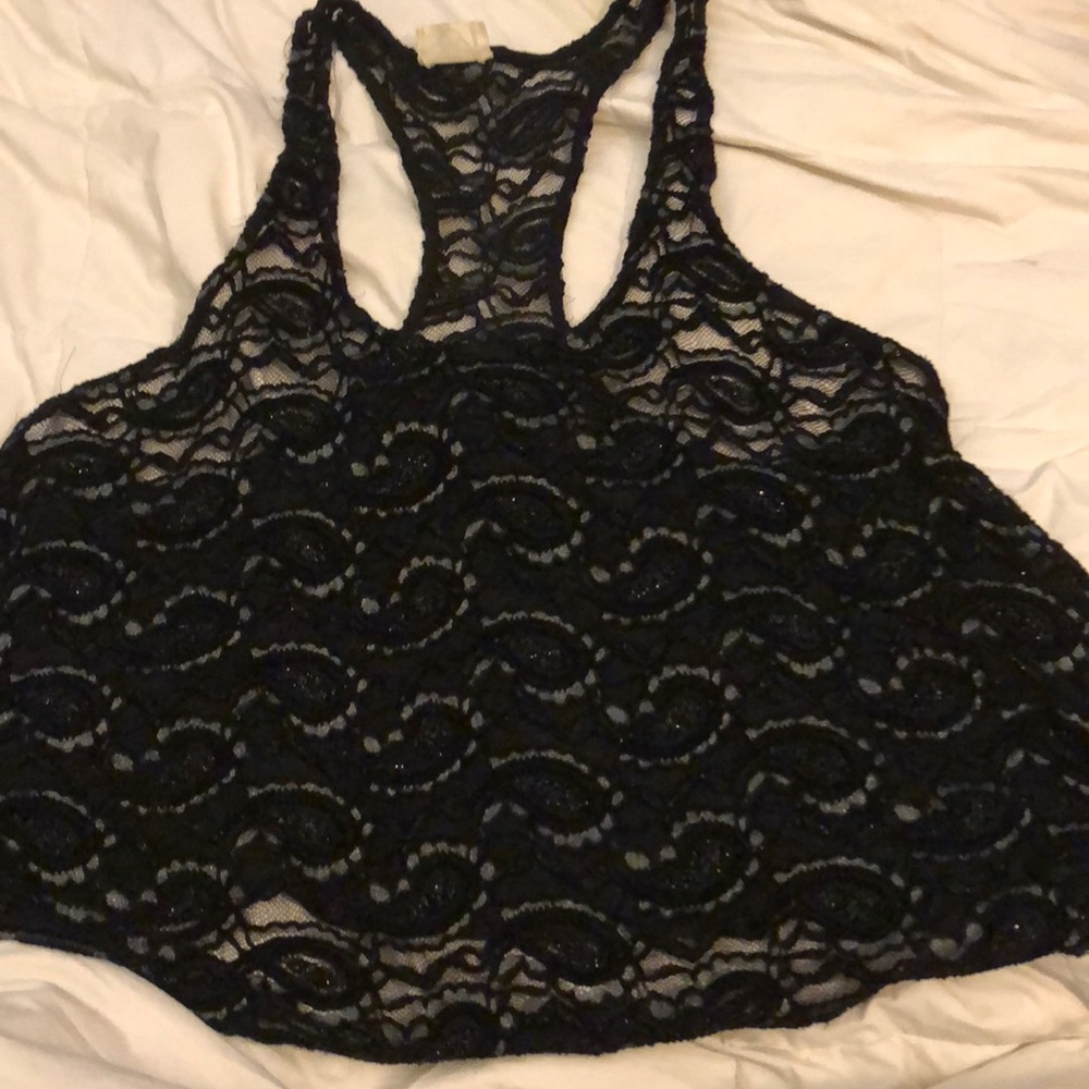 Sheer tank top